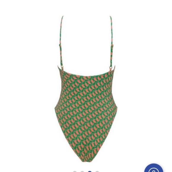 New! Montce Lucy underwire Sleeveless One-Piece Geo 27767 - Picture 7 of 14